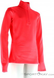 Spyder Savona Therma Stretch T-Neck Damen Funktionsshirt-Pink-Rosa-M
