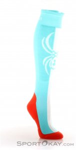 Spyder W Swerve W Swerve Damen Skisocken-Blau-L