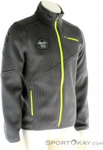 Spyder Wengen Full Zip Mid Weight Core Herren Skisweater-Grau-S