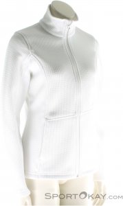 Spyder Women's Endure FZ Mid WT Stryke Damen Skisweater-Weiss-L