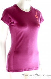Sweet Protection Badlands Merino SS Jersey Damen Bikeshirt-Lila-L