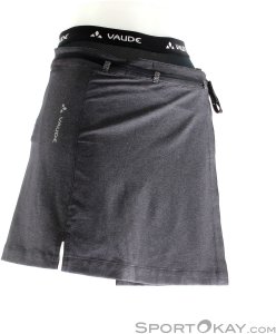 Vaude Tremalzo Skirt Damen Bikerock-Schwarz-L