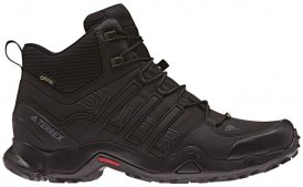 adidas Terrex Swift R Mid GTX Herren (Schwarz 8 UK ) | Bergsport Wandern B (Leichte Wanderschuhe)
