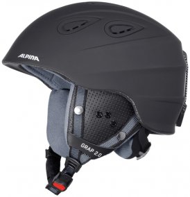 Alpina Grap 2.0 (Schwarz 57 in cm ) | Ausruestung Helme Skihelme