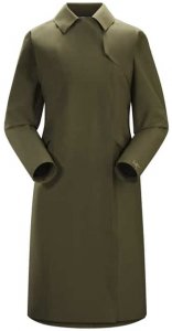 Arcteryx Nila Trench Coat Womens´s Damen (Oliv S INT ) | Bekleidung Jacken Gore-Tex-Jacken
