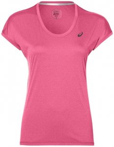 Asics Capsleeve Top Damen (Pink L INT ) | Bekleidung Shirts Funktionsshirts