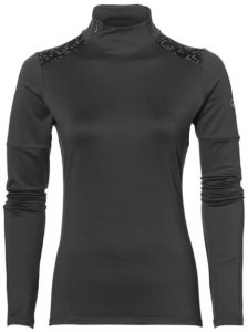 Asics Light Show Winter LS Damen (Anthrazit XS INT ) | Bekleidung Shirts Longsleeves