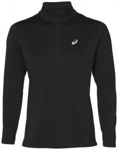Asics Silver LS 1 2 Zip Winter Top Damen (Schwarz S INT ) | Bekleidung Shirts Funktionsshirts