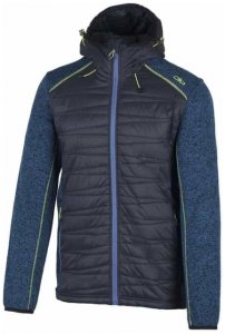 CMP MAN FIX HOOD HYBRID JACKET Herren (Schwarz 50 D ) | Bekleidung Jacken Outdoorjacken