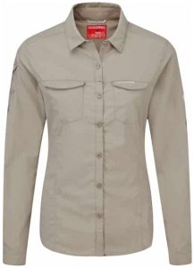 Craghoppers NL Adv LS Shirt Damen (Beige 36 D ) | Bergsport Wandern