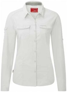 Craghoppers NL Adv LS Shirt Damen (Weiß 46 D ) | Bergsport Wandern