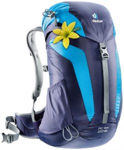 Deuter AC Lite 22 SL Damen (Blau ) | Ausruestung Rucksaecke Wander-Tourenrucksaecke