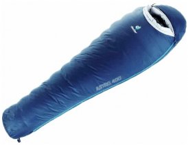 Deuter Astro 400 - L (Blau Reißverschluss ) | Ausruestung Schlafsaecke Mumienschlafsack