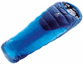 Deuter Kinder Starlight EXP (Blau L Reißverschluss ) | Ausruestung Kinderausruestung Kinderschlafsaecke