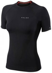 Falke Warm SS Shirt Tight Fit W Damen (Schwarz M INT ) | Bekleidung Unterwaesche Funktionsunterhemden