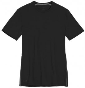 Icebreaker Mens Anatomica SS Crewe Herren (Schwarz XL INT ) | Bekleidung Unterwaesche Funktionsunterhemden