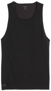 Icebreaker Mens Anatomica Tank Herren (Schwarz XL INT ) | Bekleidung Unterwaesche Funktionsunterhemden
