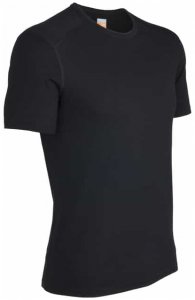 Icebreaker Mens Oasis SS Crewe Herren (Anthrazit M INT ) | Bekleidung Unterwaesche