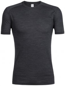 Icebreaker Mens Sphere SS Crewe Herren (Schwarz L INT ) | Bekleidung Shirts Merinoshirts