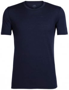 Icebreaker Mens Tech Lite SS Crewe Herren (Dunkelblau M INT ) | Bekleidung Unterwaesche Funktionsunterhemden