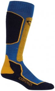 Icebreaker Ski+ OTC Light Cushion Herren (Blau 44-46 EU ) | Bekleidung Accessoires Socken-Struempfe