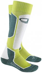 Icebreaker Ski+ OTC Light Cushion Women Damen (Lime 41-43 EU ) | Bekleidung Accessoires Socken-Struempfe