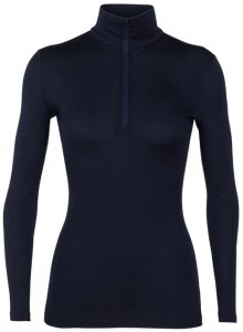 Icebreaker Wmns 200 Oasis LS Half Zip Damen (Dunkelblau M INT ) | Bekleidung Unterwaesche