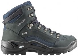 Lowa Renegade GTX Mid Wide Herren (Anthrazit 9 5 UK 44 EU ) | Bergsport Wandern B (Leichte Wanderschuhe)