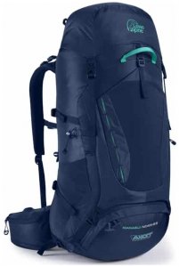 Lowe Alpine Manaslu ND55:65 Damen (Dunkelblau one size ) | Ausruestung Rucksaecke Trekkingrucksaecke