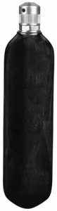 Mammut Kartusche Carbon 300 Bar (Schwarz ) | Ausruestung Rucksaecke Lawinenrucksaecke