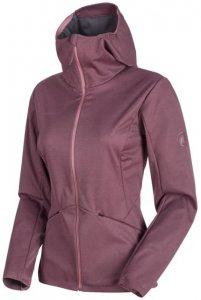 Mammut Ultimate V Tour SO Hooded Jacket Wo Damen (Rosa M INT ) | Bekleidung Jacken Softshell-Jacken