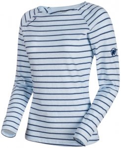 Mammut Wall Longsleeve Women Damen (Weiß M INT ) | Bekleidung Shirts Baumwollshirts