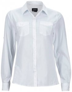 Marmot Wm's Annika LS Damen (Weiß M INT ) | Bergsport Wandern