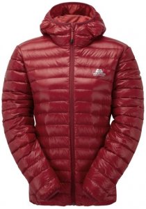 Mountain Equipment Arete Hooded Jacket Women´s Damen (Dunkelrot 36-38 D ) | Bekleidung Jacken Wintersportjacken