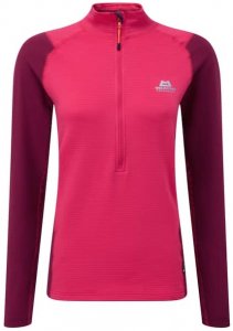 Mountain Equipment Eclipse Zip-T Women's Damen (Pink 36 38 INT ) | Bekleidung Shirts Funktionsshirts