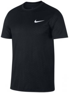 Nike M NK Dry Leg Tee Emboss Print Herren (Schwarz S INT ) | Bekleidung Shirts Funktionsshirts