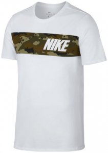Nike M NK Dry Tee DFC Block Como Herren (Weiß INT )