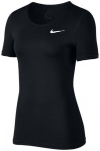 Nike W NP Top SS All Over Mesh Damen (Schwarz S INT ) | Weihnachtsgeschenke-unter-100-Euro