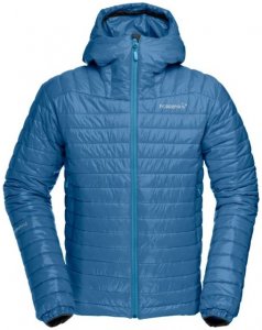 Norröna falketind PrimaLoft100 Hood Jacket (M) Herren (Blau M INT ) | Adventskalender