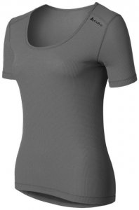 Odlo Shirt s s crew neck CUBIC W Damen (Anthrazit XS INT ) | Bekleidung Unterwaesche Funktionsunterhemden