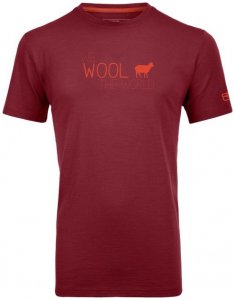 Ortovox 150 Cool World Print Men Herren (Beere M INT ) | Bekleidung Shirts Merinoshirts