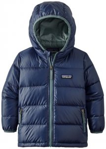 Patagonia Kinder Baby Hi-Loft Down Sweater Hoody (Dunkelblau 74 D ) | Bekleidung Kinderbekleidung Kinderjacken