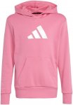 adidas Kinder Glam Graphic Hoodie ( Beere 164 Größe,)