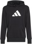adidas Kinder Glam Graphic Hoodie ( Schwarz 128 Größe,)