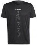 adidas Terrex M Agravic Shirt Herren Laufshirt ( Schwarz XXL INT,)