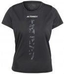 adidas Terrex W Agravic Shirt Damen Laufshirt ( Schwarz L INT,)