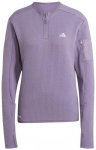 adidas W Ultimate Conquer The E 1/2 Zip Damen ( Pflaume L INT,)
