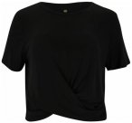 Athlecia Diamy W Cross Tee Damen T-Shirt ( Schwarz 42 INT,)