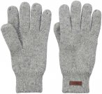 Barts Haakon Gloves Herren Fingerhandschuhe ( Hellgrau S/M Größe,)