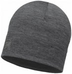 Buff Merino Wool 1 Layer Hat Solid Herren Mütze ( Grau one size One Size,)